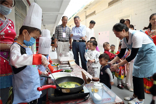 广西打造“五常”管理营养健康食堂